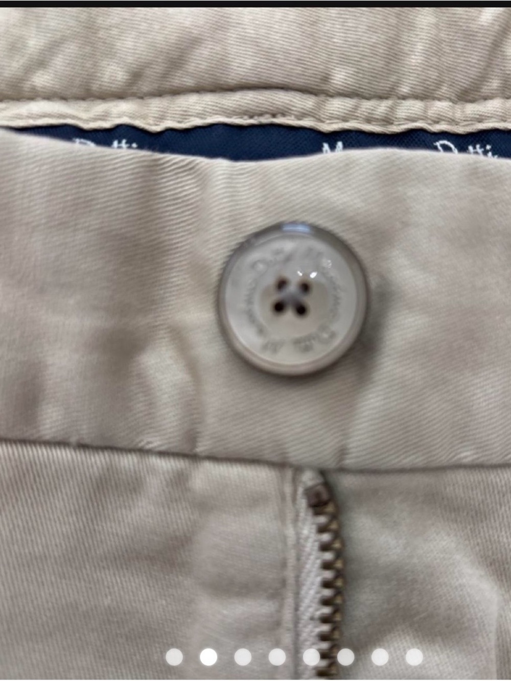 Massimo Dutti Light Beige Men's Chino Pants